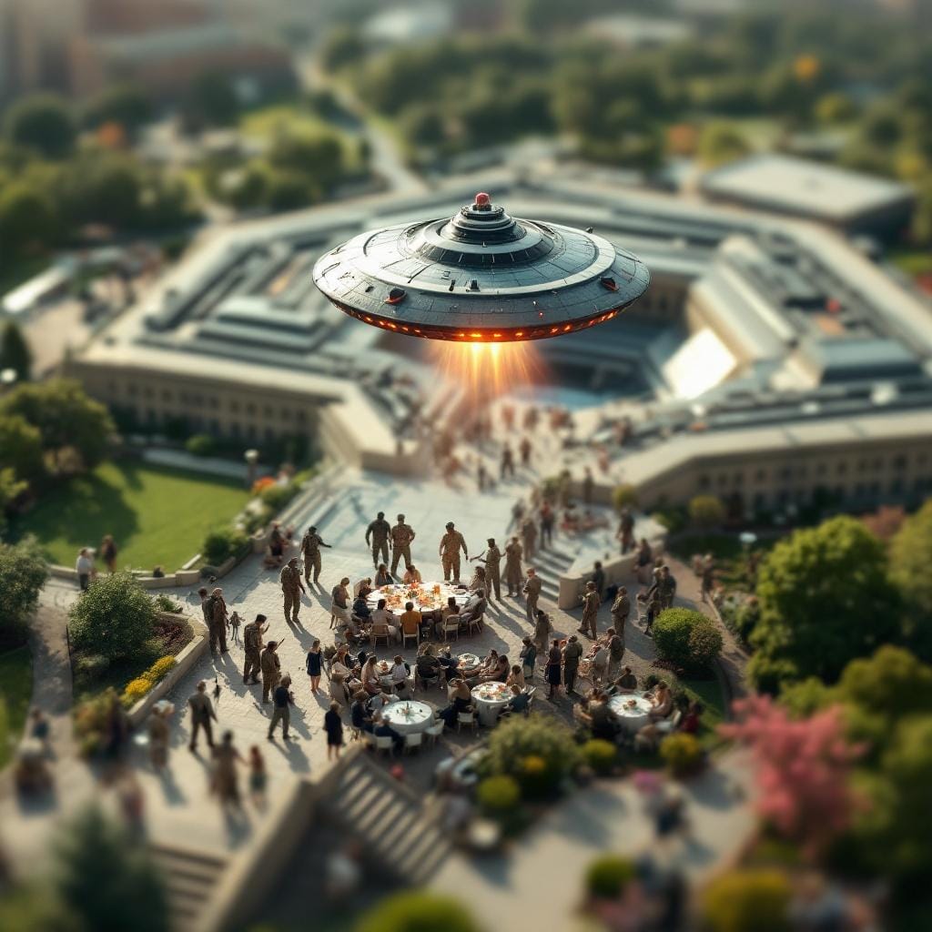 The Pentagon's UFO Deception: How the Military Created and Spread False Extraterrestrial Stories