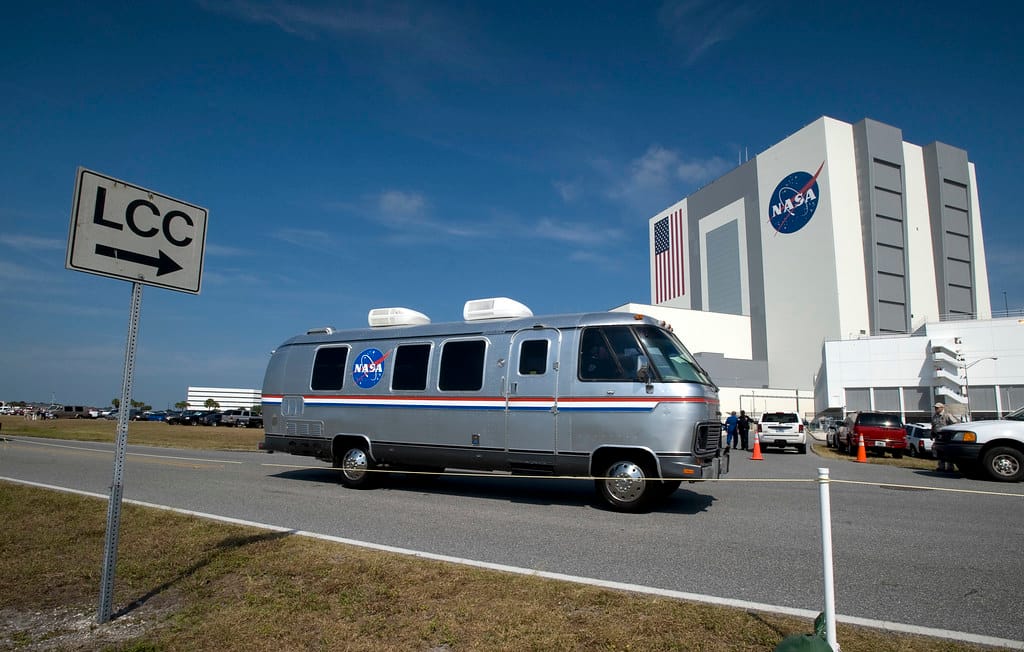 Iconic NASA Airstream Command Vehicle from Space Shuttle Era Hits the Market