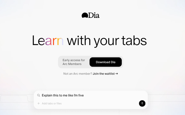 Arc Browser's Creator Unveils 'Dia': The AI-First Browser That Could Reshape How We Navigate the Web