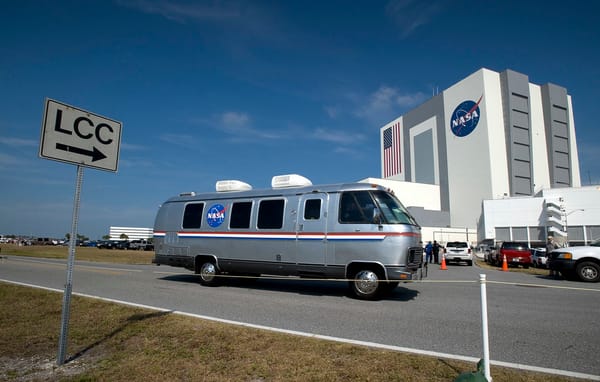 Iconic NASA Airstream Command Vehicle from Space Shuttle Era Hits the Market